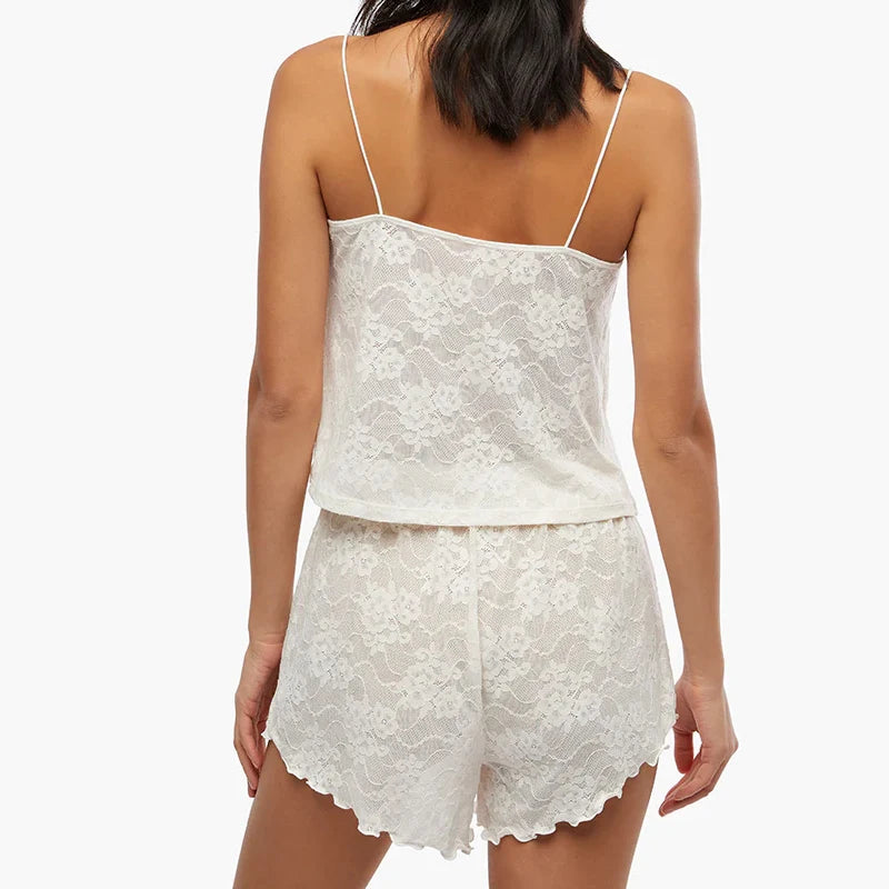 Elegance Comfy Floral Lace Lingerie Set