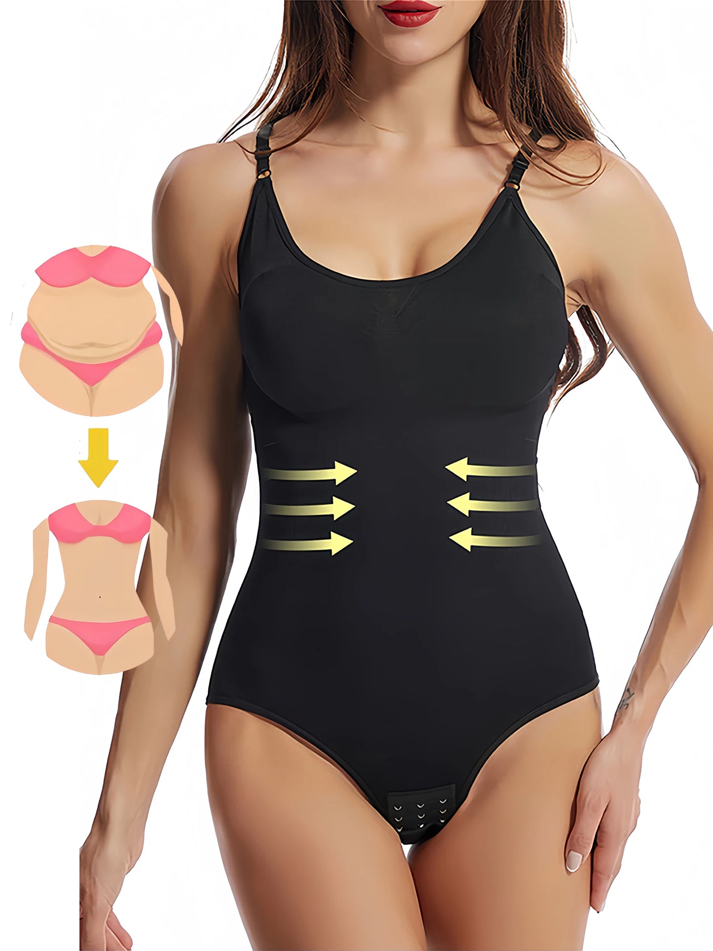 Women Shapewear Bodysuit Seamless Tummy Control Panties Slimming Pants Body Lingerie Shaper Waist Trainer Ladies Slim Underwear
