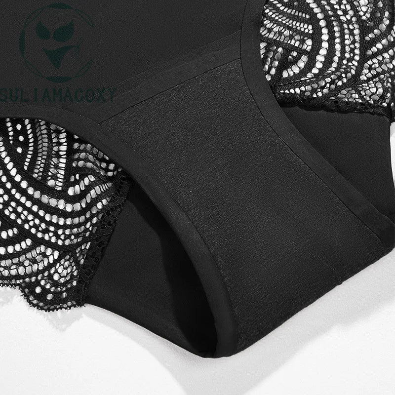 Lace Underwear - High-waisted Design for Plus Sizes