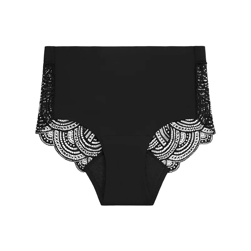 Lace Underwear - High-waisted Design for Plus Sizes