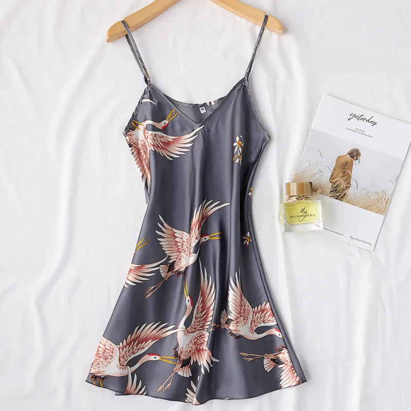 Silk Kimono Robe Gown Sets Sexy