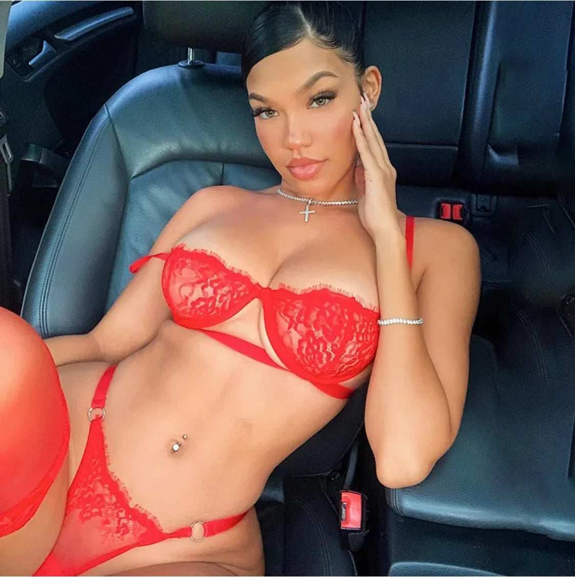 Lace Sexy Lingerie Transparent Hot Porno Lace Erotic Underwear Sexy Bra Set And Garter Lingerie Sexy Hot Erotic Sleepwear