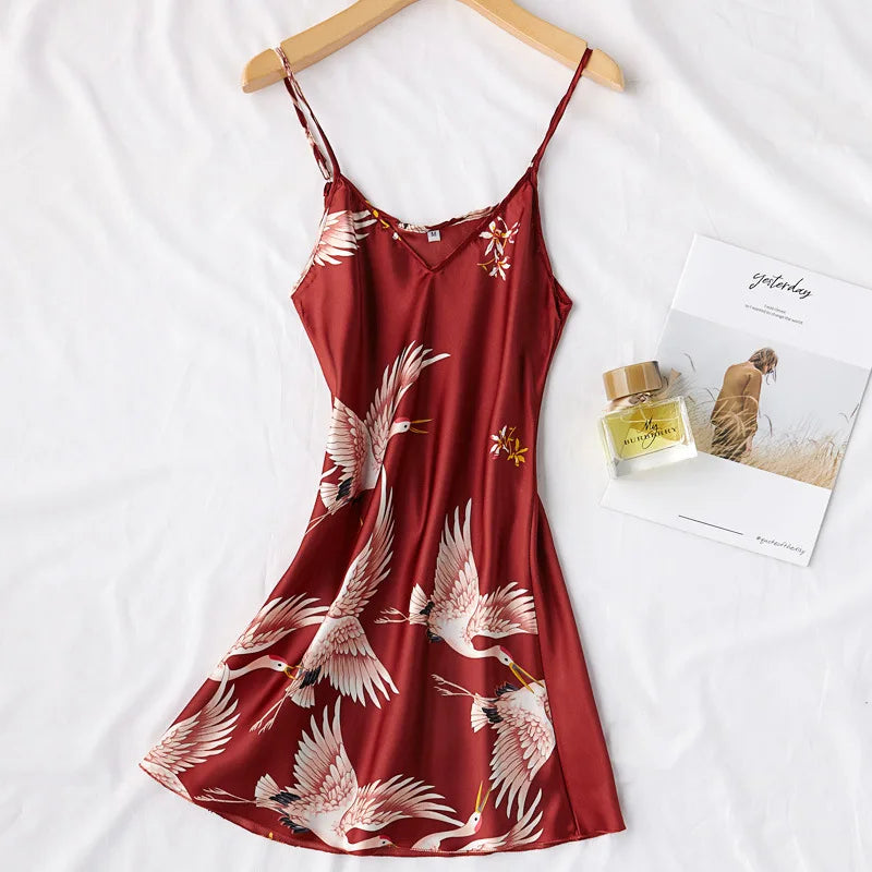 Silk Kimono Robe Gown Sets Sexy